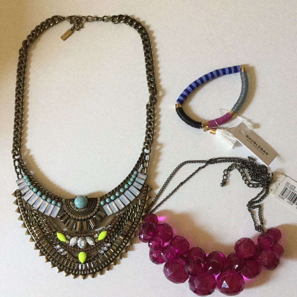 Baublebar jewelry necklace bracelet queen + other